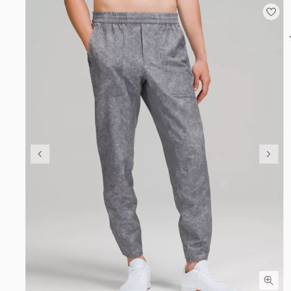 Lululemon Men's Size S License To Train Pants Graphite Grey